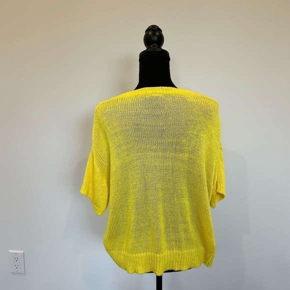 H&M Yellow Crop Knit Sweater - Picture 3 of 6